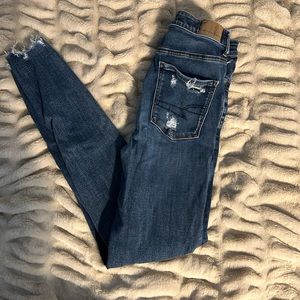 American Eagle High Rise Skinny Jeans